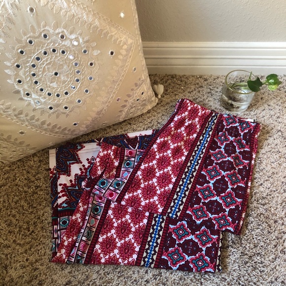 Anthropologie Pants - Anthropologie Fig and Flower Boho Lounge Pants L